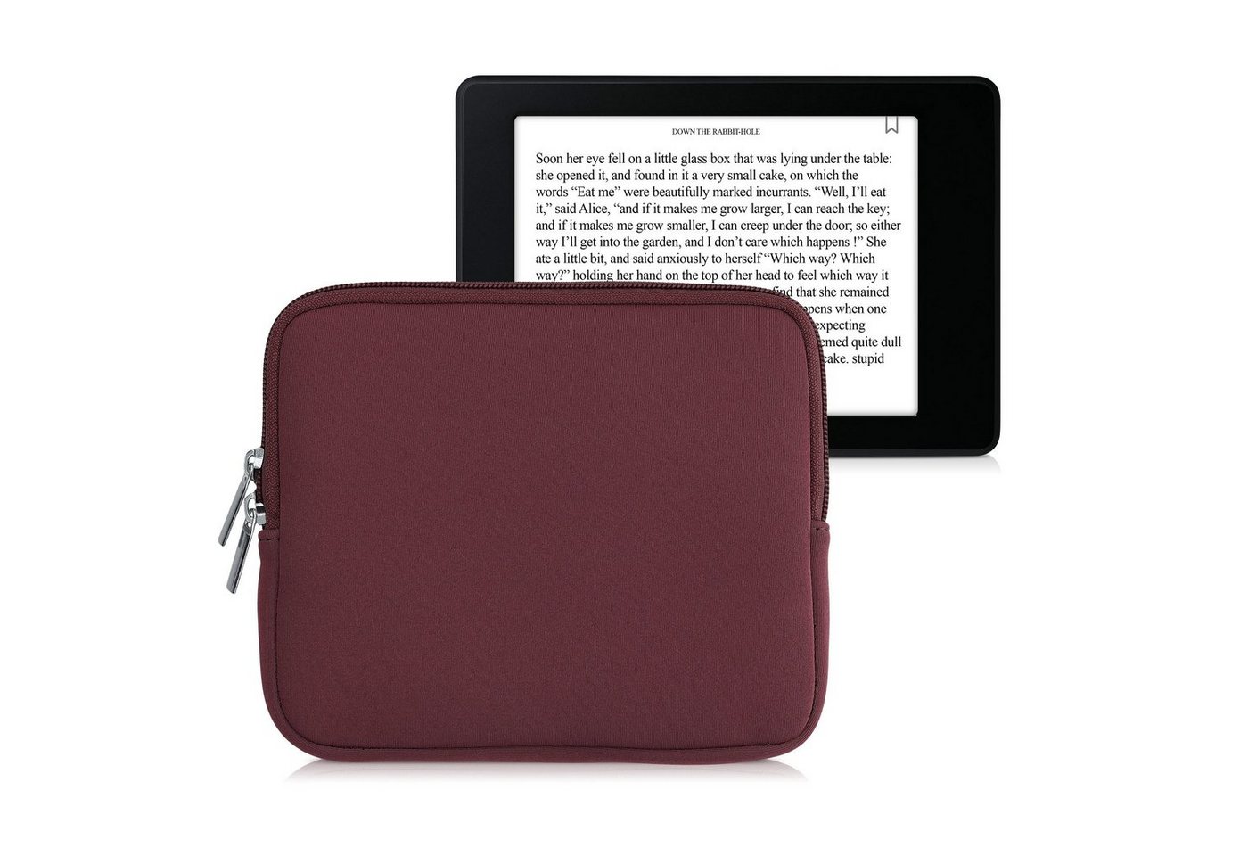 kwmobile E-Reader-Hülle Schutztasche für eReader, Neopren Tasche Hülle Cover Case Schutzhülle - 17,5 x 14,7 x 1 cm von kwmobile