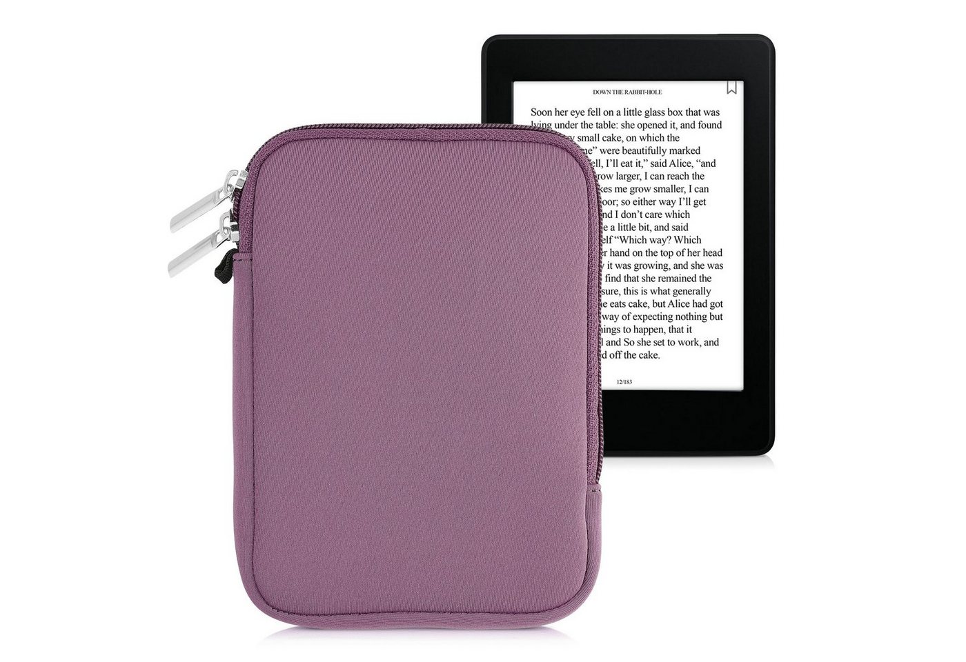 kwmobile E-Reader-Hülle Schutztasche für eReader, Neopren Tasche Hülle Cover Case Schutzhülle - 17 x 12 x 2 cm von kwmobile