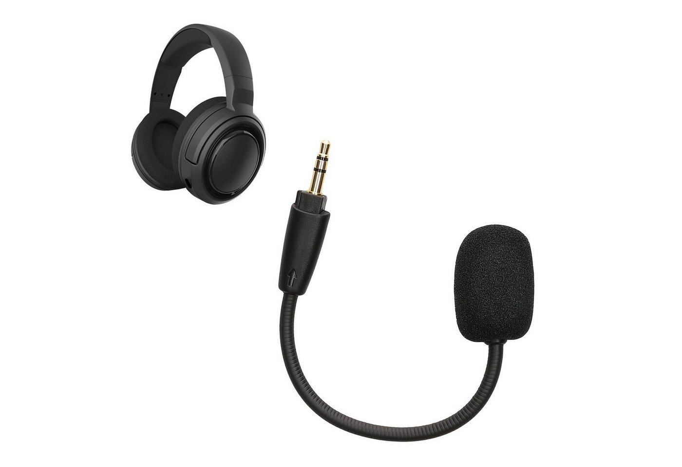 kwmobile Ersatz Kopfhörer Mikrofon für Corsair HS35 / HS45 Gaming-Headset Zubehör (Headset Microphone) von kwmobile