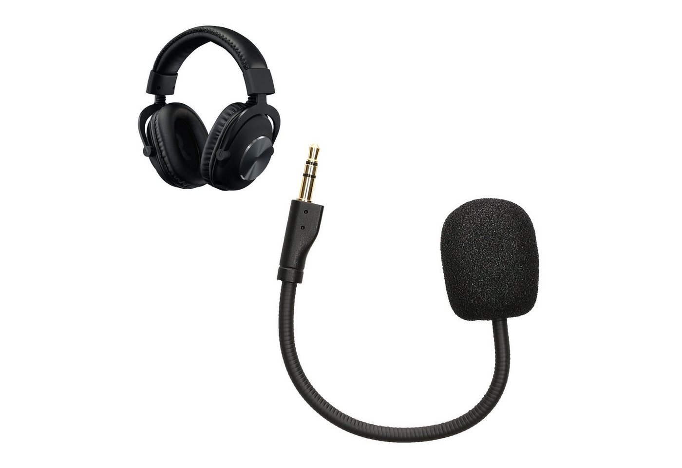 kwmobile Ersatz Kopfhörer Mikrofon für Logitech G Pro X Gaming-Headset Zubehör (Headset Microphone) von kwmobile