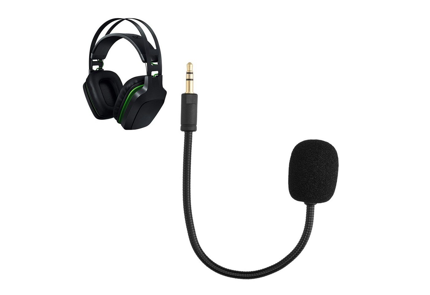 kwmobile Ersatz Kopfhörer Mikrofon für Razer Electra V2 / Electra V1 Gaming-Headset Zubehör (Headset Microphone) von kwmobile