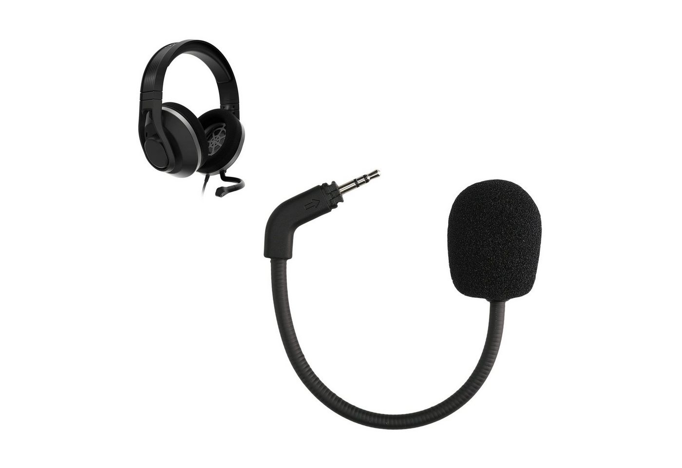 kwmobile Ersatz Kopfhörer Mikrofon für TurtleBeach Recon 500 Gaming-Headset Zubehör (Headset Microphone) von kwmobile