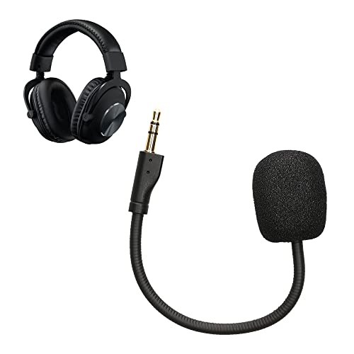 kwmobile Ersatz Kopfhörer Mikrofon kompatibel mit Logitech G Pro X Headset - Gaming Headphones Mikrofon mit 3,5 mm Klinkenstecker - Schwarz kwmobile Ersatz Kopfhörer Mikrofon kompatibel mit Logitech G Pro X Headset - Gaming Headphones Mikrofon mit 3,5 mm Klinkenstecker - Schwarz von kwmobile