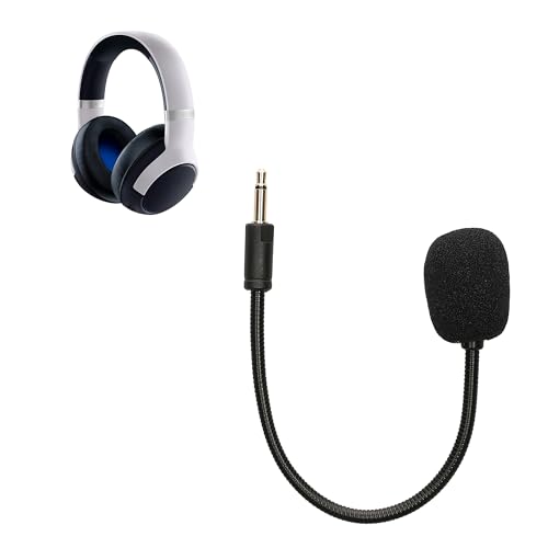 kwmobile Ersatz Kopfhörer Mikrofon kompatibel mit Razer Kaira Pro Headset - Gaming Headphones Mikrofon mit 3,5 mm Klinkenstecker - Schwarz von kwmobile