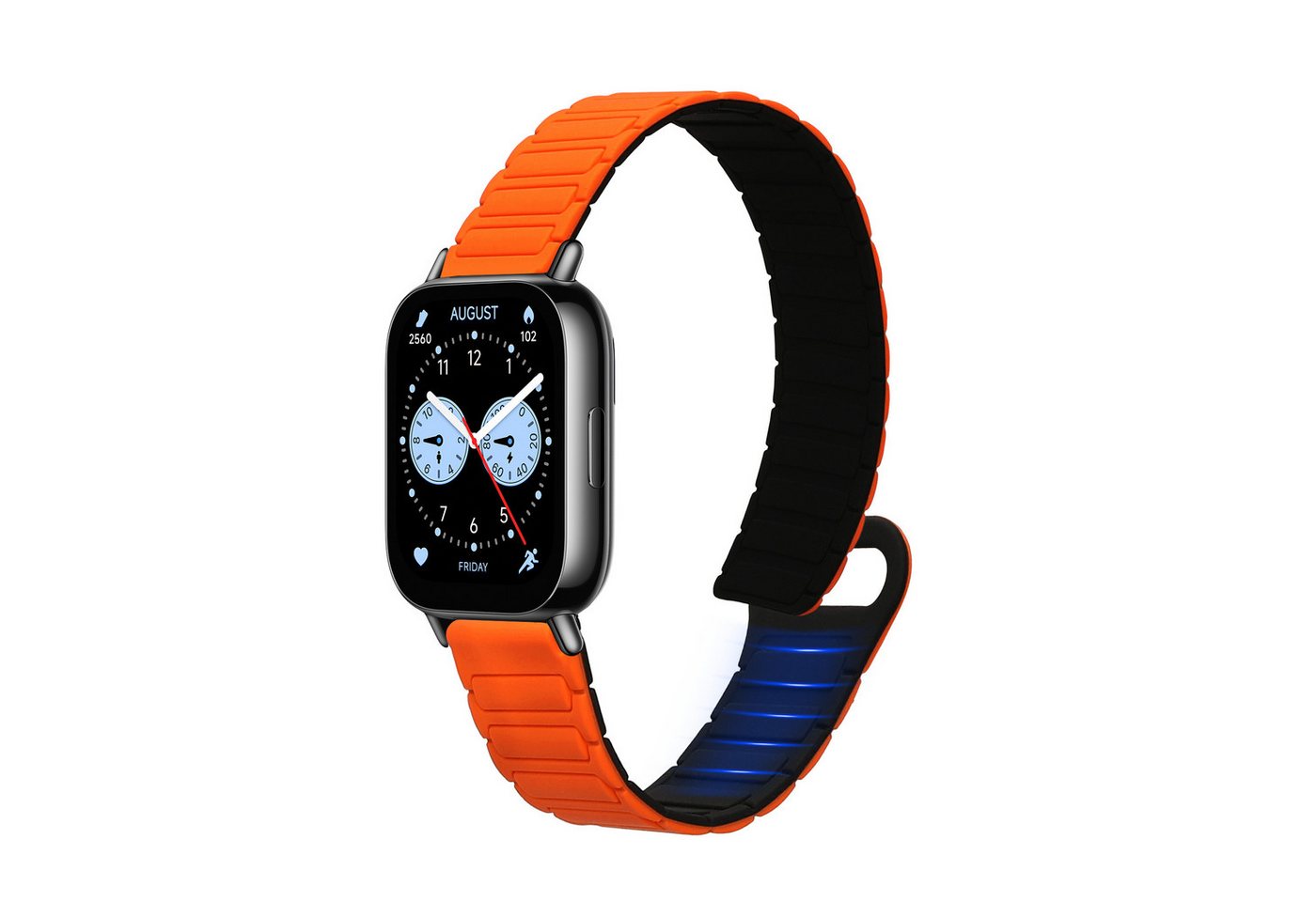 kwmobile Ersatzarmband für Huawei Redmi Watch 5 Active / Watch 5 Lite Armband Smartwatch, 1-tlg., Fitnesstracker Silikon Band mit Magnetverschluss kwmobile Ersatzarmband für Huawei Redmi Watch 5 Active / Watch 5 Lite Armband Smartwatch, 1-tlg., Fitnesstracker Silikon Band mit Magnetverschluss von kwmobile