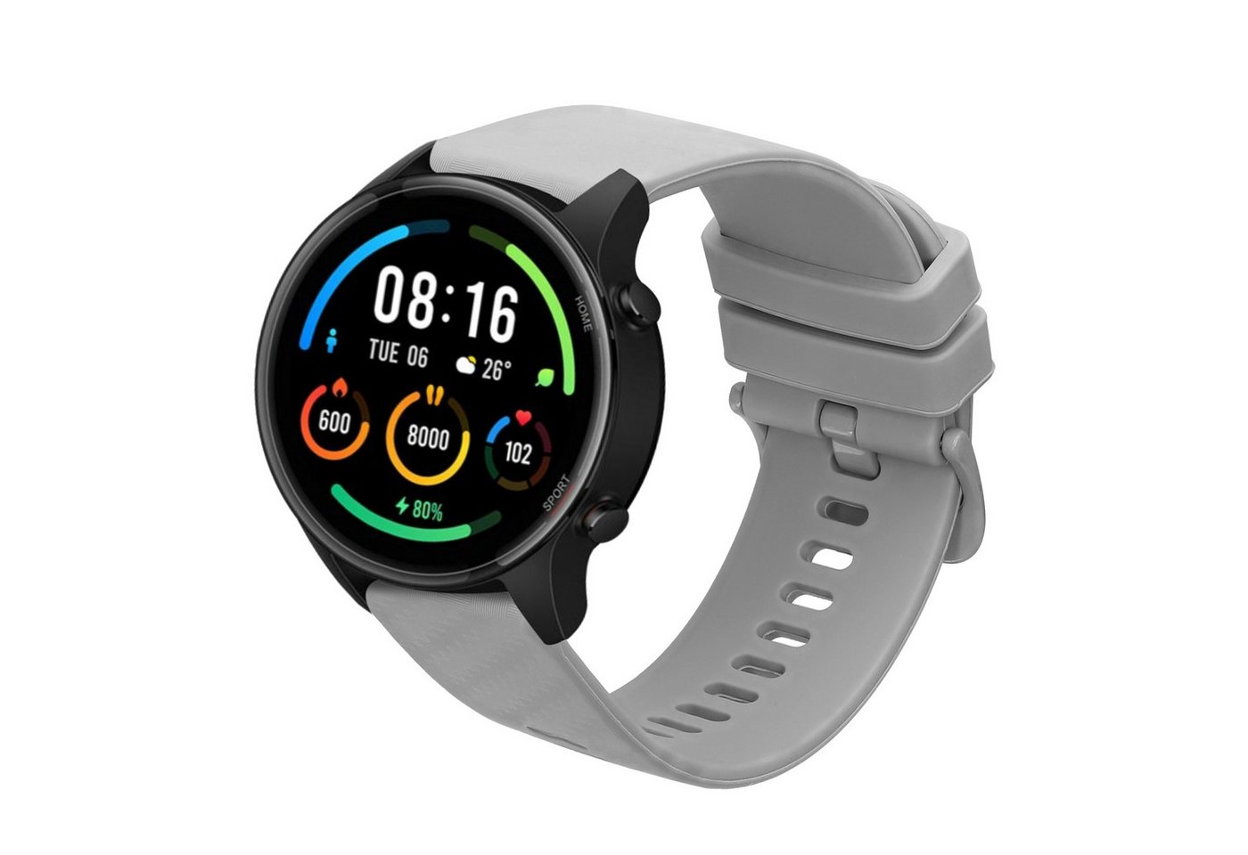 kwmobile Ersatzarmband für Xiaomi Mi Watch Color Sport / S1 Active Armband Smartwatch, 1-tlg., Fitnesstracker Band aus Silikon - Carbon Print Band für Smartwatch kwmobile Ersatzarmband für Xiaomi Mi Watch Color Sport / S1 Active Armband Smartwatch, 1-tlg., Fitnesstracker Band aus Silikon - Carbon Print Band für Smartwatch von kwmobile