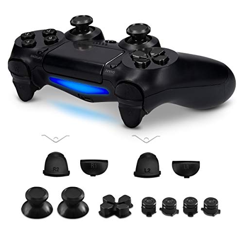 kwmobile Ersatztasten kompatibel mit Playstation 4 Pro / PS4 Slim Controller (2. Gen) - mit Schultertasten - Aluminium Ersatz Tasten von kwmobile