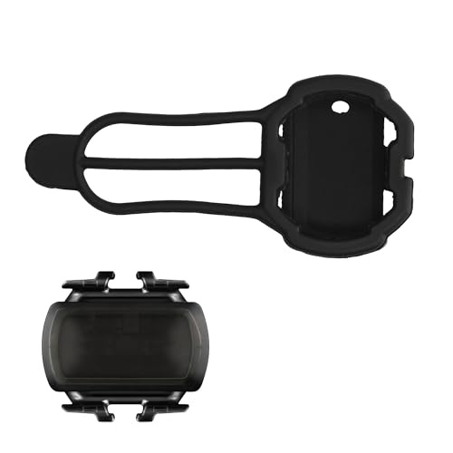kwmobile Fahrradcomputer Silikonhülle kompatibel mit Garmin Cadence/Bryton/Magene/iGPSPORT Cadence Hülle - Trittfrequenzsensor Schutzhülle - Silikon Case-Cadence-Sensor - Schwarz von kwmobile