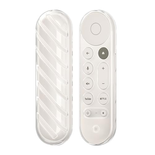 kwmobile Fernbedienung Schutzhülle kompatibel mit Google TV Streamer 4K Hülle - transparente und weiche TPU-Hülle für TV Zubehör - Transparent kwmobile Fernbedienung Schutzhülle kompatibel mit Google TV Streamer 4K Hülle - transparente und weiche TPU-Hülle für TV Zubehör - Transparent von kwmobile