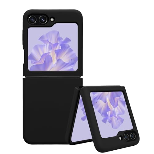 kwmobile Flip Soft Case kompatibel mit Samsung Galaxy Z Flip5 Hülle - Silikon Cover für Foldable Handy - Handyhülle in Schwarz kwmobile Flip Soft Case kompatibel mit Samsung Galaxy Z Flip5 Hülle - Silikon Cover für Foldable Handy - Handyhülle in Schwarz von kwmobile