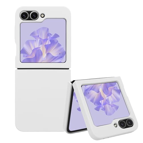 kwmobile Flip Soft Case kompatibel mit Samsung Galaxy Z Flip6 Hülle - Silikon Cover für Foldable Handy - Handyhülle in Weiß matt kwmobile Flip Soft Case kompatibel mit Samsung Galaxy Z Flip6 Hülle - Silikon Cover für Foldable Handy - Handyhülle in Weiß matt von kwmobile