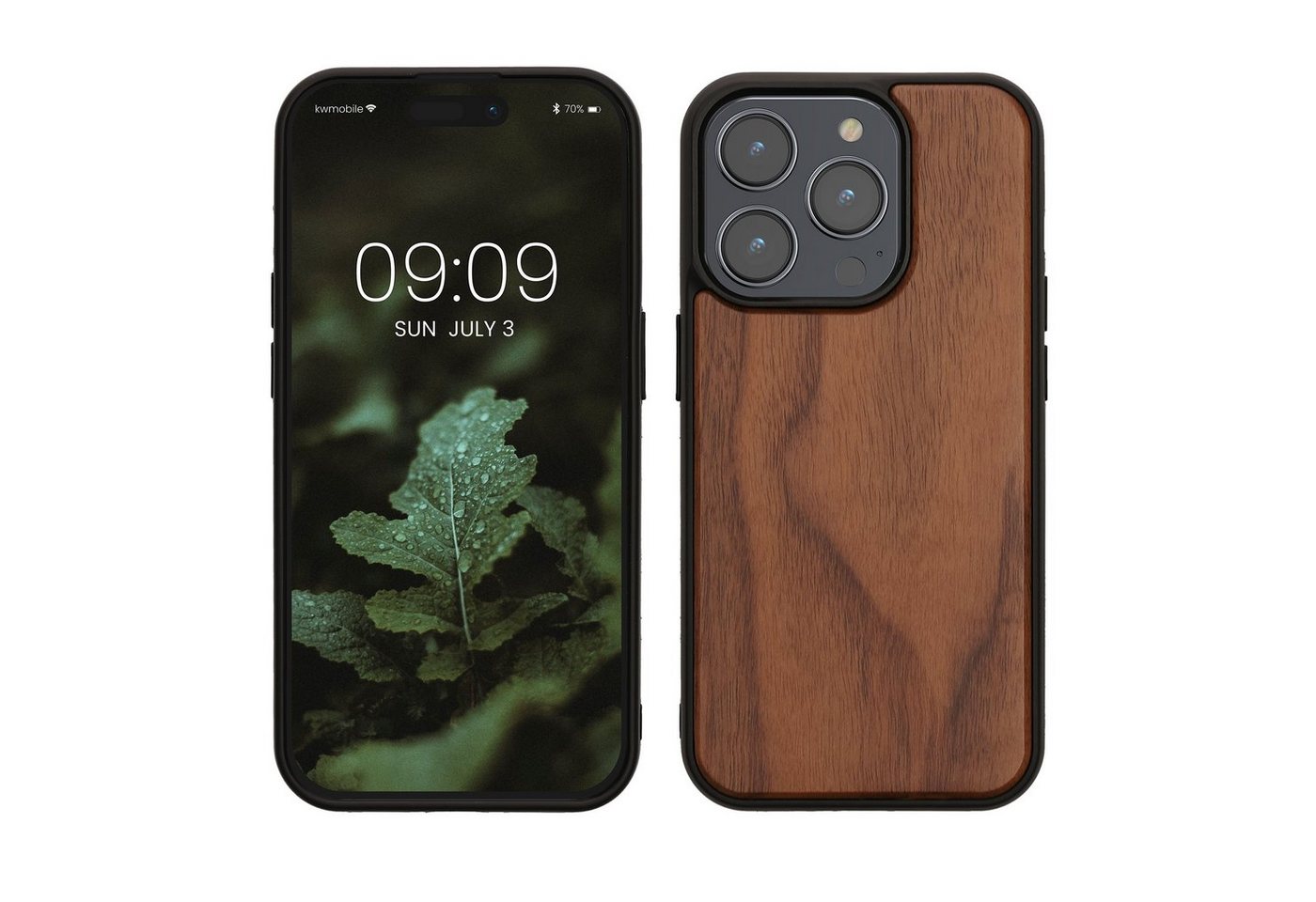 kwmobile Handyhülle Bumper Handyhülle für Apple iPhone 15 Pro, Hülle Handy Case Cover kwmobile Handyhülle Bumper Handyhülle für Apple iPhone 15 Pro, Hülle Handy Case Cover von kwmobile
