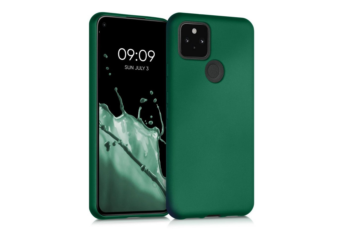 kwmobile Handyhülle Case für Google Pixel 5, Hülle Silikon metallisch schimmernd - Handyhülle Cover kwmobile Handyhülle Case für Google Pixel 5, Hülle Silikon metallisch schimmernd - Handyhülle Cover von kwmobile