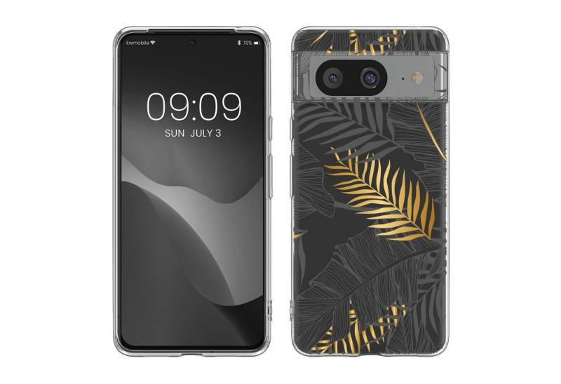 kwmobile Handyhülle Case für Google Pixel 8, Hülle Silikon transparent - Silikonhülle von kwmobile