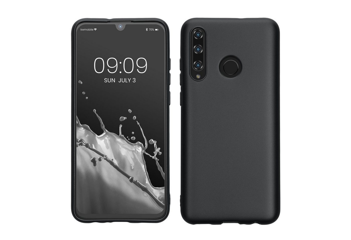 kwmobile Handyhülle Case für Honor 20 Lite, Hülle Silikon metallisch schimmernd - Handyhülle Cover von kwmobile