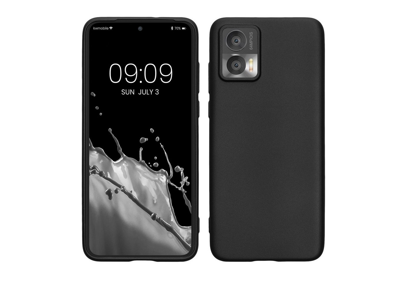 kwmobile Handyhülle Case für Motorola Edge 30 Neo, Hülle Silikon metallisch schimmernd - Handyhülle Cover kwmobile Handyhülle Case für Motorola Edge 30 Neo, Hülle Silikon metallisch schimmernd - Handyhülle Cover von kwmobile