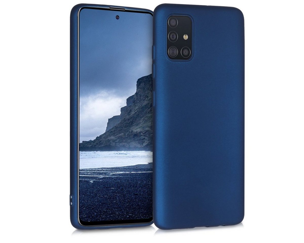 kwmobile Handyhülle Case für Samsung Galaxy A51, Hülle Silikon metallisch schimmernd - Handyhülle Cover kwmobile Handyhülle Case für Samsung Galaxy A51, Hülle Silikon metallisch schimmernd - Handyhülle Cover von kwmobile