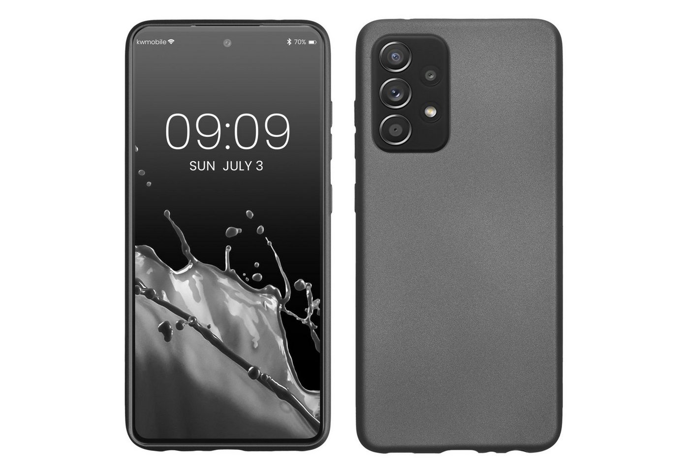kwmobile Handyhülle Case für Samsung Galaxy A52 / A52 5G / A52s 5G, Hülle Silikon metallisch schimmernd - Handyhülle Cover kwmobile Handyhülle Case für Samsung Galaxy A52 / A52 5G / A52s 5G, Hülle Silikon metallisch schimmernd - Handyhülle Cover von kwmobile