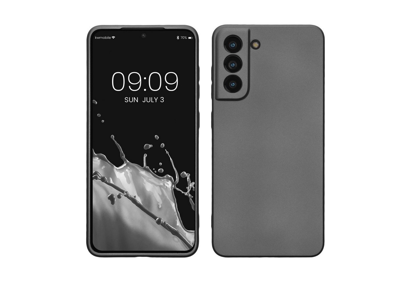 kwmobile Handyhülle Case für Samsung Galaxy S21 FE, Hülle Silikon metallisch schimmernd - Handyhülle Cover kwmobile Handyhülle Case für Samsung Galaxy S21 FE, Hülle Silikon metallisch schimmernd - Handyhülle Cover von kwmobile