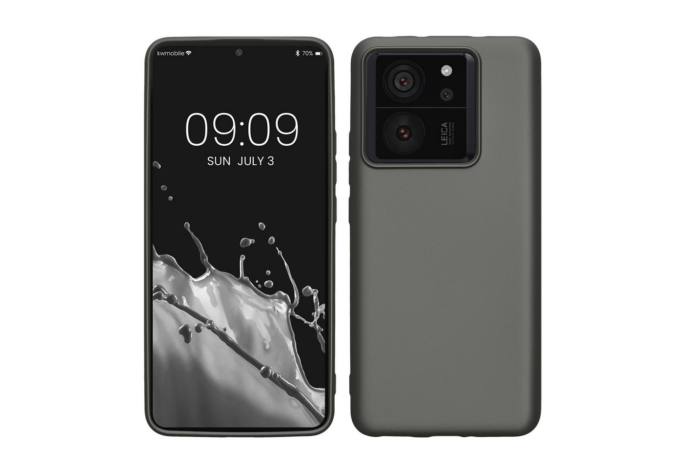 kwmobile Handyhülle Case für Xiaomi 13T / 13T Pro, Hülle Silikon metallisch schimmernd - Handyhülle Cover kwmobile Handyhülle Case für Xiaomi 13T / 13T Pro, Hülle Silikon metallisch schimmernd - Handyhülle Cover von kwmobile