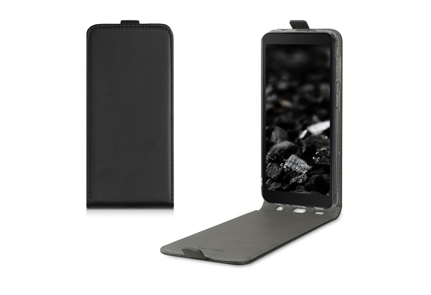 kwmobile Handyhülle Flip Schutzhülle, Handy Cover Case Schutzhülle von kwmobile