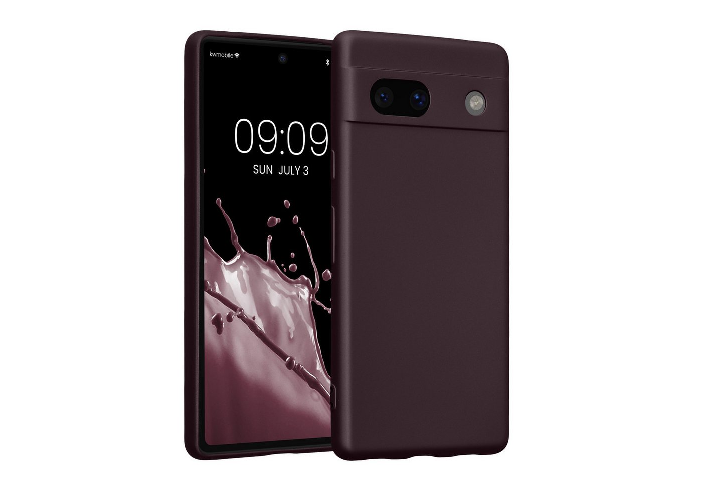 kwmobile Handyhülle Handyhülle für Google Pixel 7a, Silikon Case metallisch schimmernd - Soft Hülle - Handy Cover kwmobile Handyhülle Handyhülle für Google Pixel 7a, Silikon Case metallisch schimmernd - Soft Hülle - Handy Cover von kwmobile