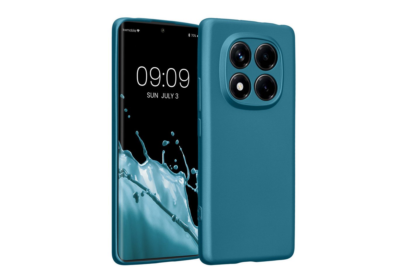 kwmobile Handyhülle Handyhülle für Xiaomi Redmi Note 14 Pro 4G, Silikon Case metallisch schimmernd - Soft Hülle - Handy Cover kwmobile Handyhülle Handyhülle für Xiaomi Redmi Note 14 Pro 4G, Silikon Case metallisch schimmernd - Soft Hülle - Handy Cover von kwmobile
