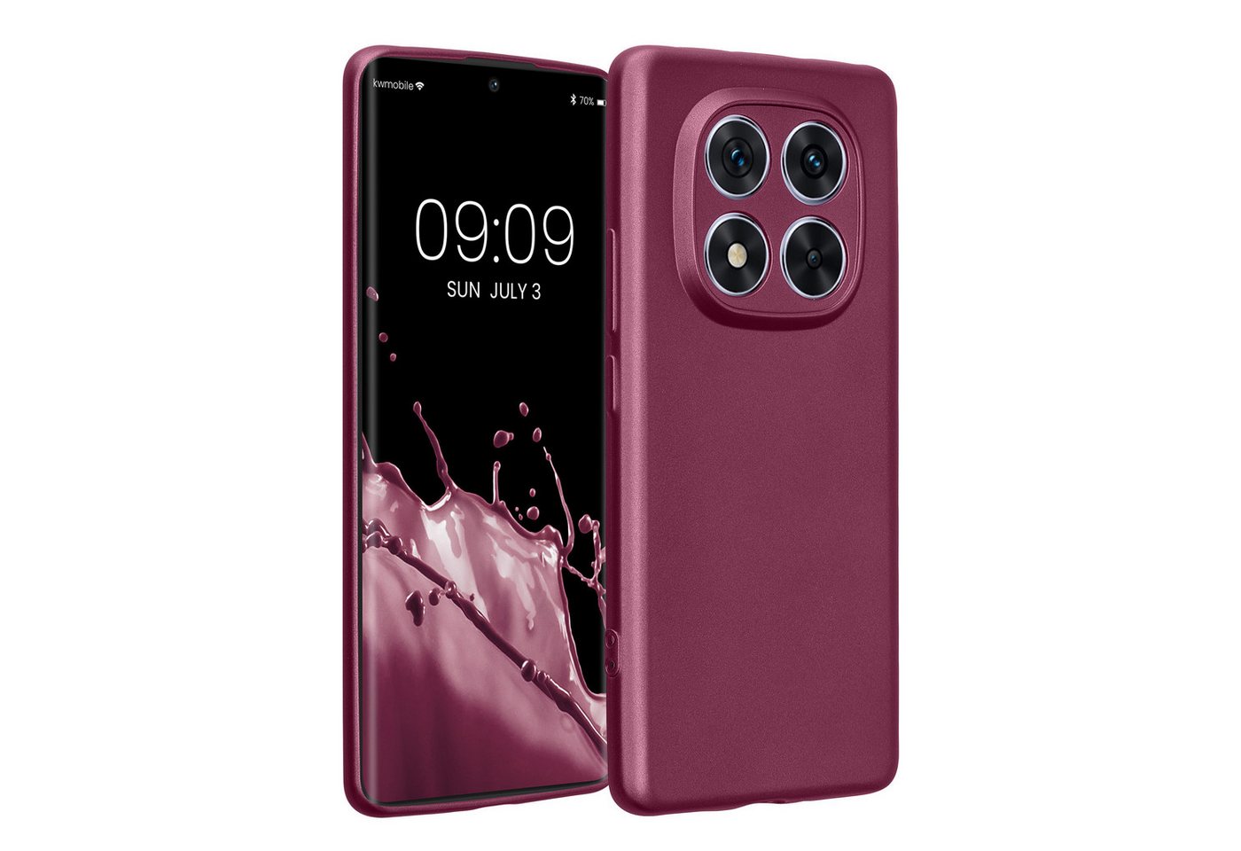kwmobile Handyhülle Handyhülle für Xiaomi Redmi Note 14 Pro 5G / Poco X7, Silikon Case metallisch schimmernd - Soft Hülle - Handy Cover kwmobile Handyhülle Handyhülle für Xiaomi Redmi Note 14 Pro 5G / Poco X7, Silikon Case metallisch schimmernd - Soft Hülle - Handy Cover von kwmobile