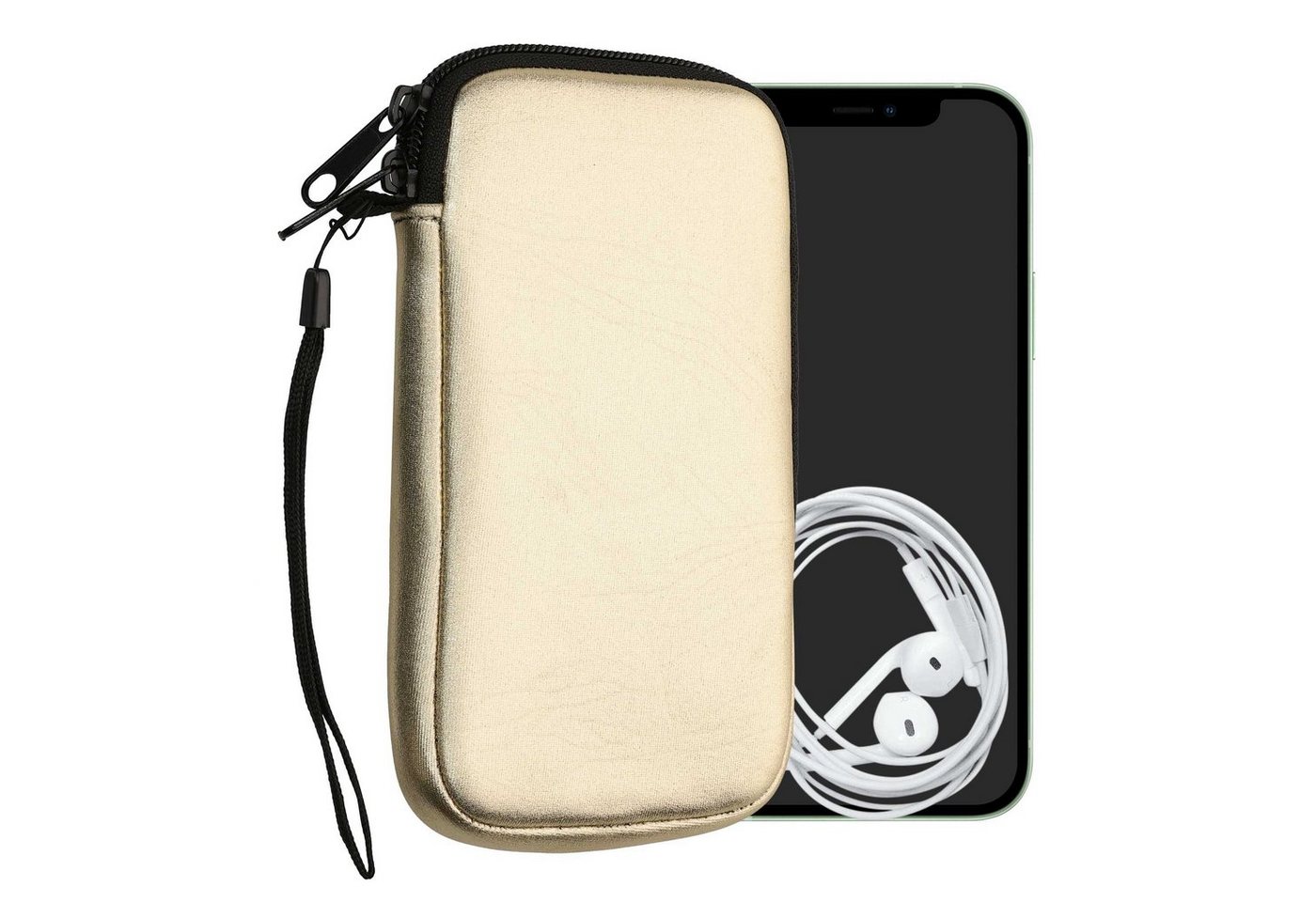 kwmobile Handyhülle Handytasche für Smartphones L - 6,5, Neopren Handy Hülle - Handy Tasche Sleeve Pouch" von kwmobile