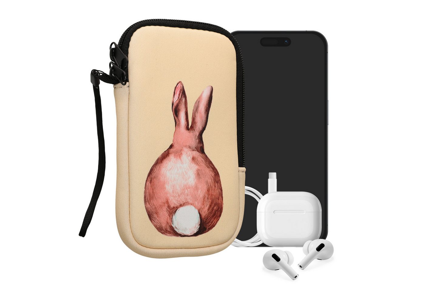 kwmobile Sleeve Handytasche für Smartphones L - 6,5", Neopren Handy Tasche Hülle Cover Case Schutzhülle kwmobile Sleeve Handytasche für Smartphones L - 6,5", Neopren Handy Tasche Hülle Cover Case Schutzhülle von kwmobile