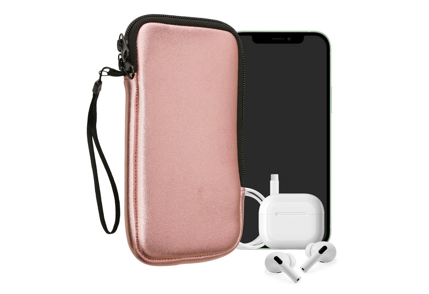 kwmobile Sleeve Handytasche für Smartphones XL - 6,7/6,8", Neopren Handy Hülle - Handy Tasche Sleeve Pouch kwmobile Sleeve Handytasche für Smartphones XL - 6,7/6,8", Neopren Handy Hülle - Handy Tasche Sleeve Pouch von kwmobile
