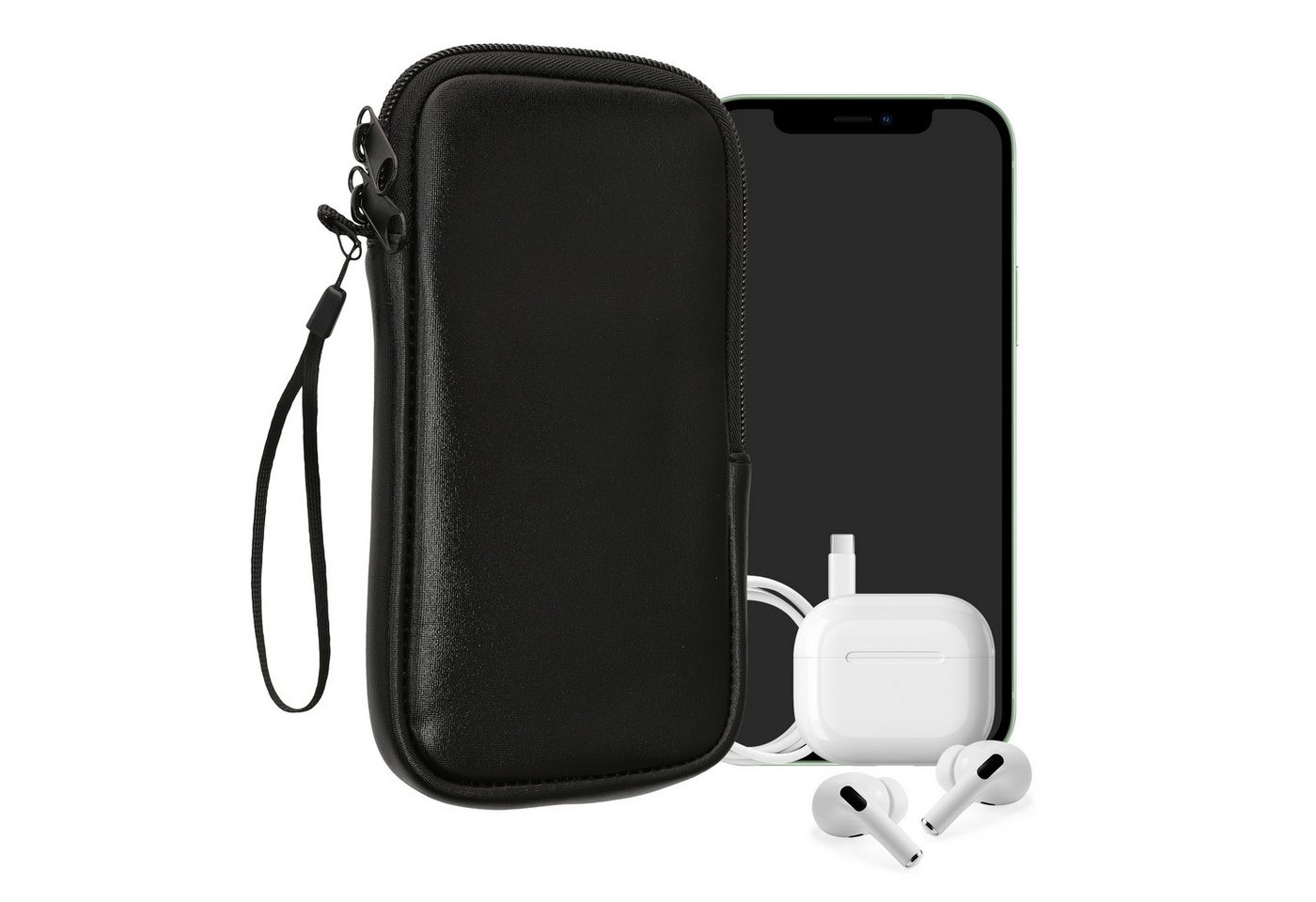 kwmobile Handyhülle Handytasche für Smartphones XL - 6,7/6,8, Neopren Handy Hülle - Handy Tasche Sleeve Pouch" von kwmobile