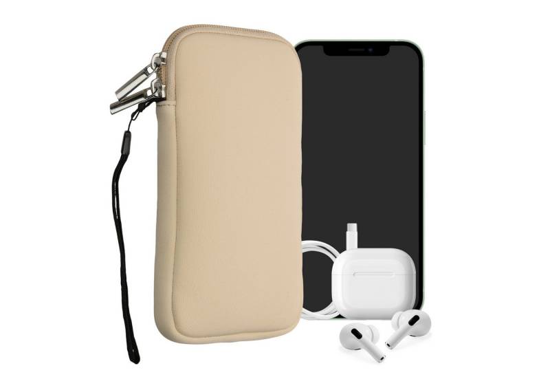kwmobile Sleeve Handytasche für Smartphones XL - 6,7/6,8", Neopren Handy Hülle - Handy Tasche Sleeve Pouch von kwmobile