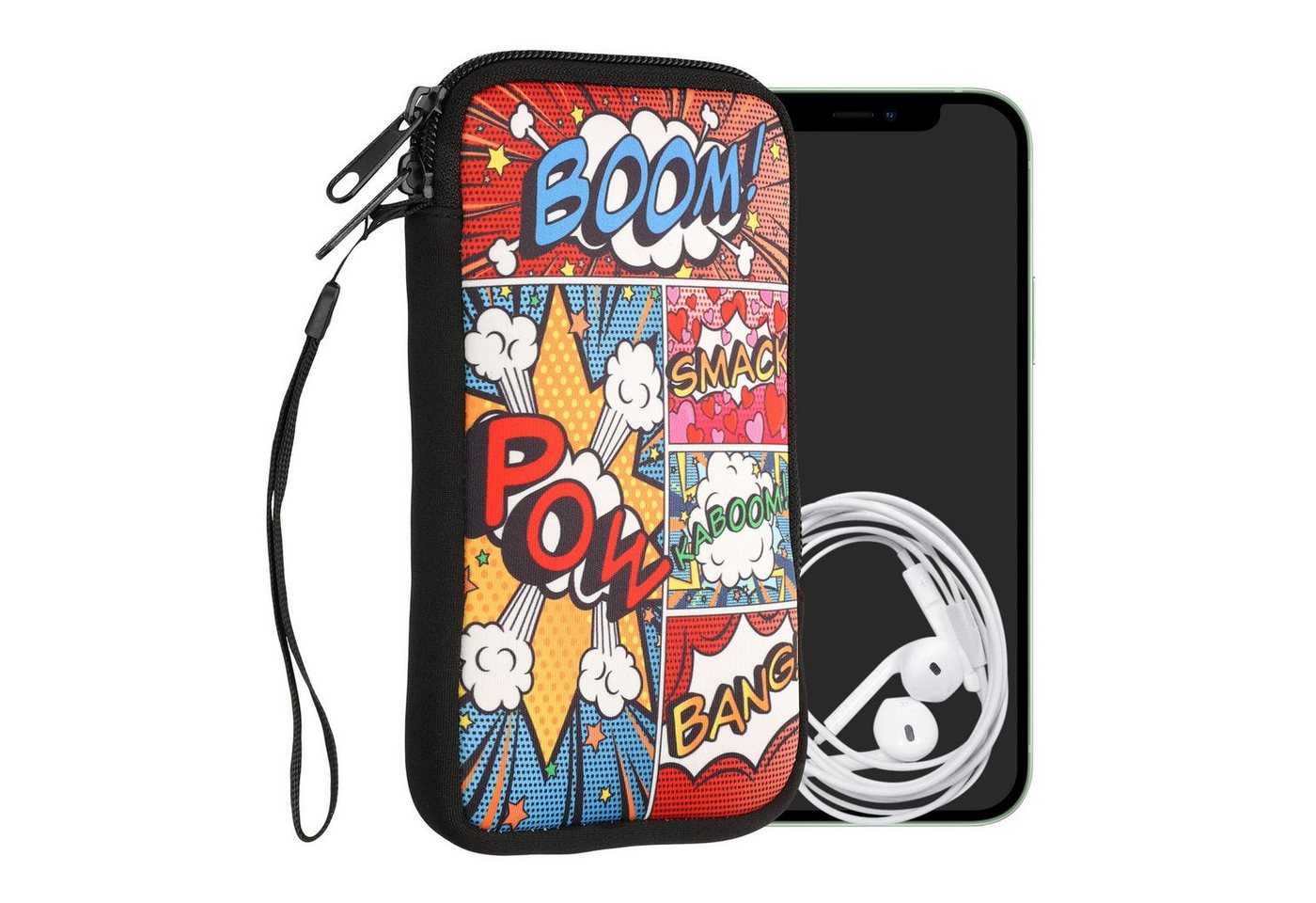 kwmobile Sleeve Handytasche für Smartphones XL - 6,7/6,8", Neopren Handy Tasche Hülle Cover Case Schutzhülle kwmobile Sleeve Handytasche für Smartphones XL - 6,7/6,8", Neopren Handy Tasche Hülle Cover Case Schutzhülle von kwmobile