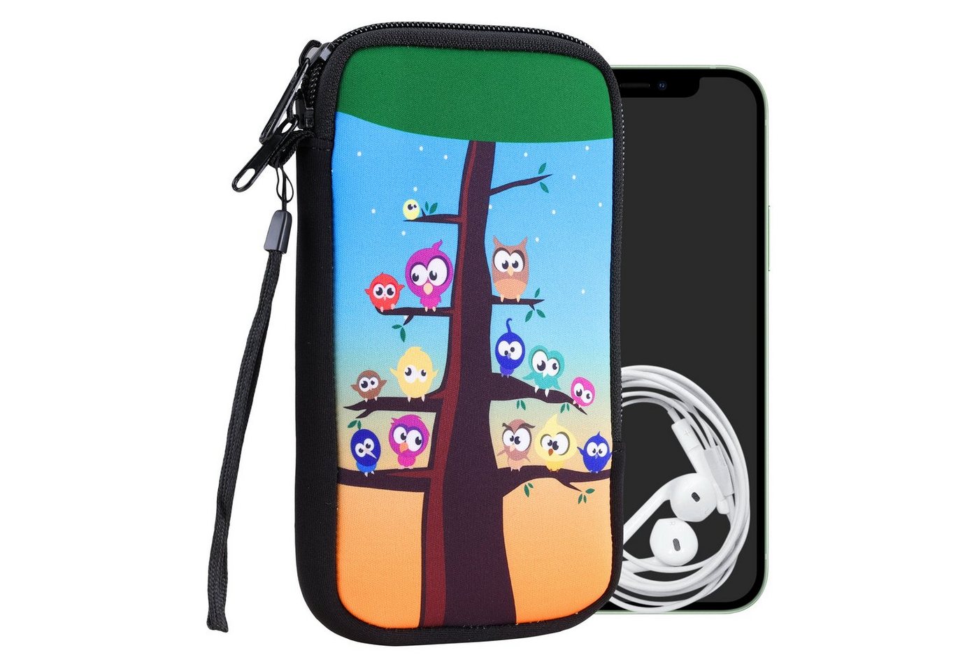 kwmobile Sleeve Handytasche für Smartphones XL - 6,7/6,8", Neopren Handy Tasche Hülle Cover Case Schutzhülle kwmobile Sleeve Handytasche für Smartphones XL - 6,7/6,8", Neopren Handy Tasche Hülle Cover Case Schutzhülle von kwmobile