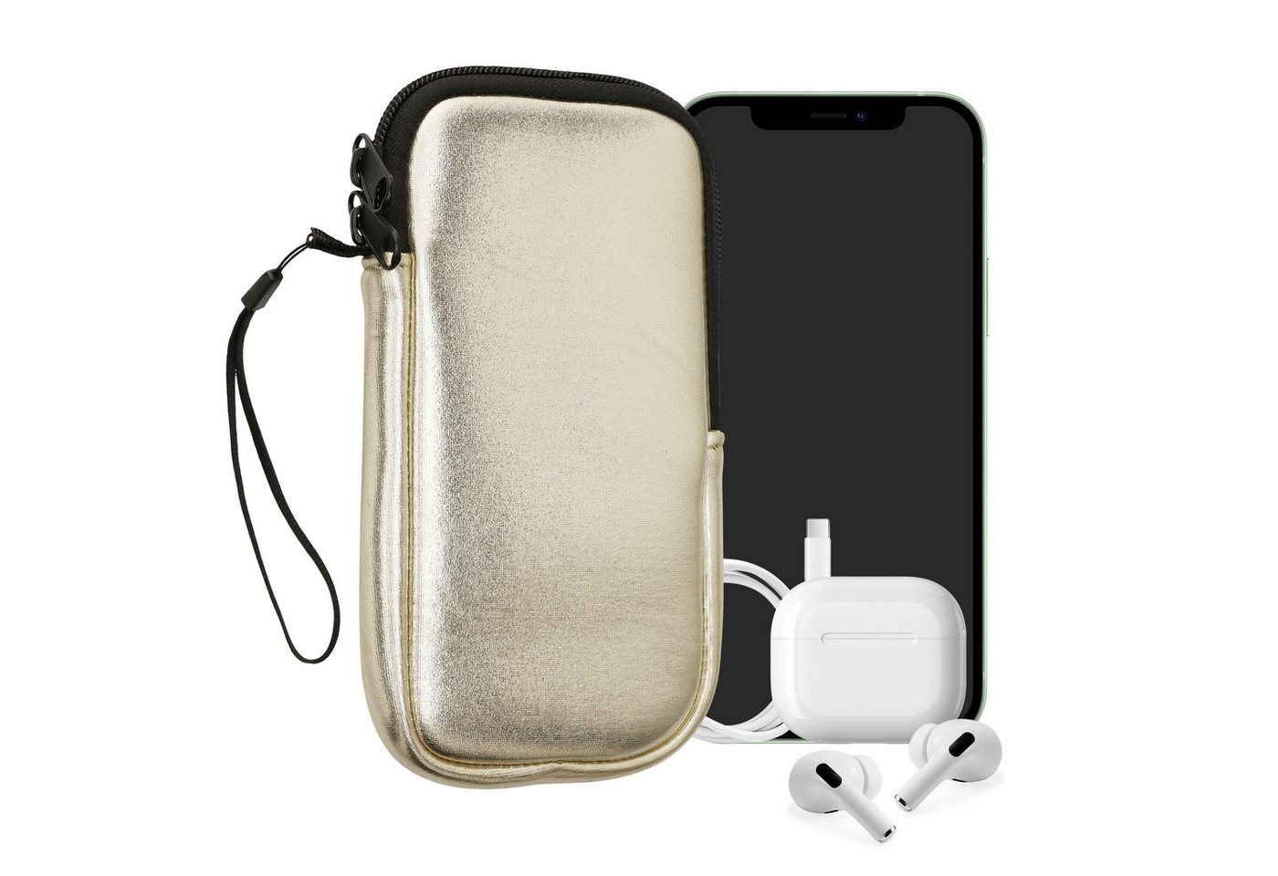 kwmobile Handyhülle Handytasche für Smartphones XXL - 7, Neopren Handy Hülle - Handy Tasche Sleeve Pouch" von kwmobile