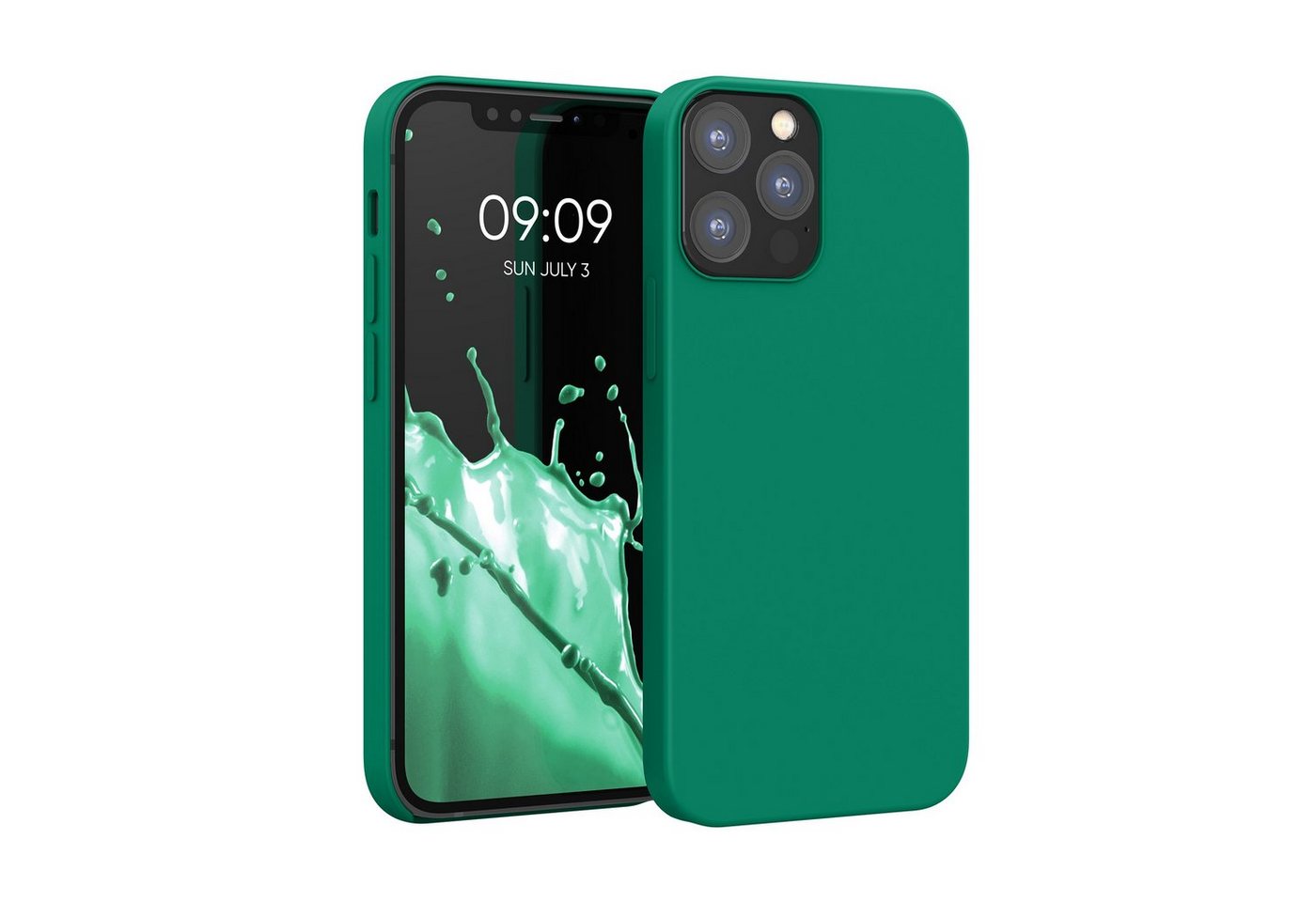 kwmobile Handyhülle Hülle für Apple iPhone 12 / 12 Pro, Hülle Silikon gummiert - Handyhülle - Handy Case Cover kwmobile Handyhülle Hülle für Apple iPhone 12 / 12 Pro, Hülle Silikon gummiert - Handyhülle - Handy Case Cover von kwmobile
