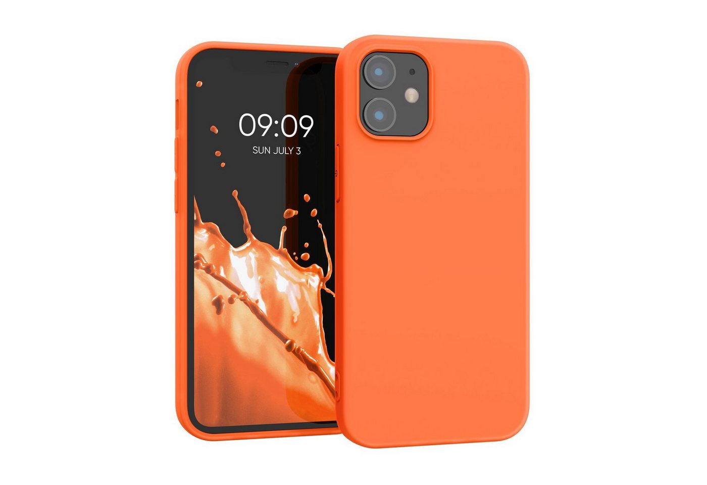 kwmobile Handyhülle Hülle für Apple iPhone 12 mini, Hülle Silikon - Soft Handyhülle - Handy Case Cover kwmobile Handyhülle Hülle für Apple iPhone 12 mini, Hülle Silikon - Soft Handyhülle - Handy Case Cover von kwmobile