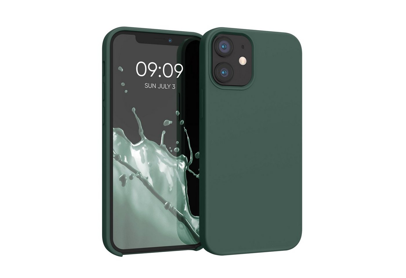 kwmobile Handyhülle Hülle für Apple iPhone 12 mini, Hülle Silikon gummiert - Handyhülle - Handy Case Cover kwmobile Handyhülle Hülle für Apple iPhone 12 mini, Hülle Silikon gummiert - Handyhülle - Handy Case Cover von kwmobile