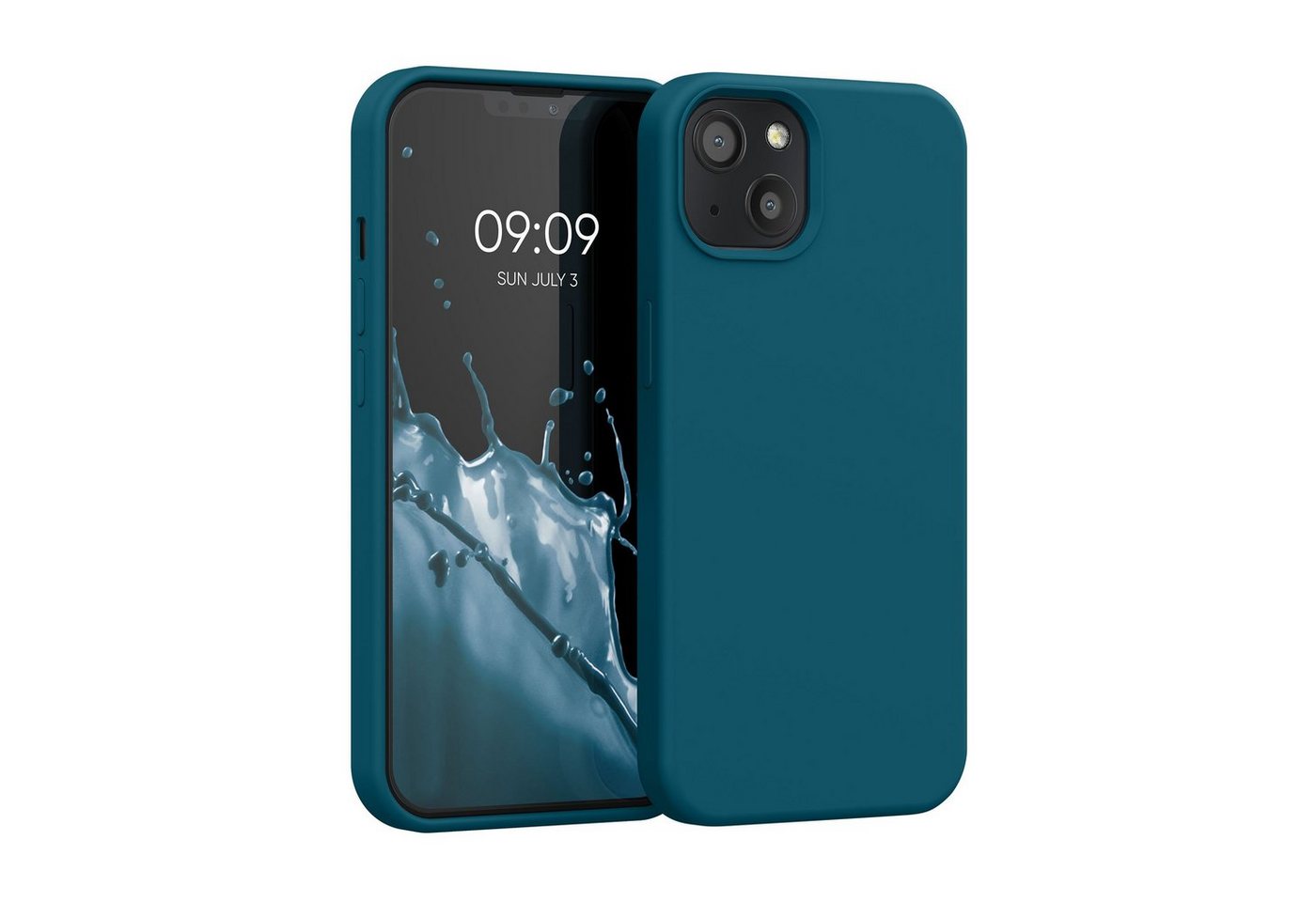 kwmobile Handyhülle Hülle für Apple iPhone 13, Hülle Silikon gummiert - Handyhülle - Handy Case Cover kwmobile Handyhülle Hülle für Apple iPhone 13, Hülle Silikon gummiert - Handyhülle - Handy Case Cover von kwmobile