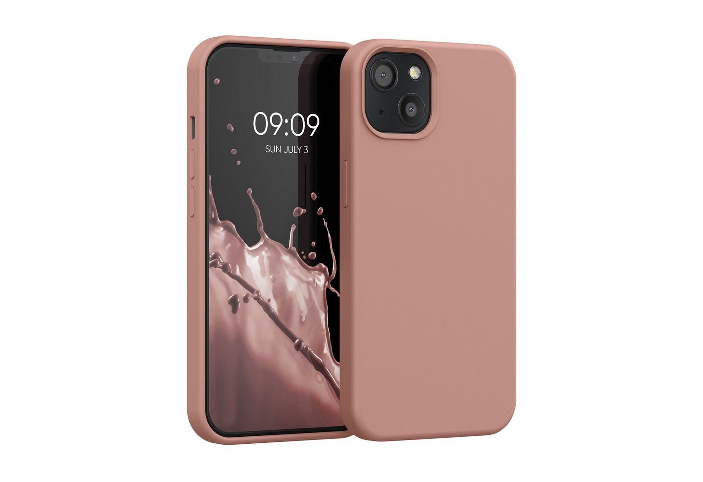 kwmobile Handyhülle Hülle für Apple iPhone 13, Hülle Silikon gummiert - Handyhülle - Handy Case Cover kwmobile Handyhülle Hülle für Apple iPhone 13, Hülle Silikon gummiert - Handyhülle - Handy Case Cover von kwmobile