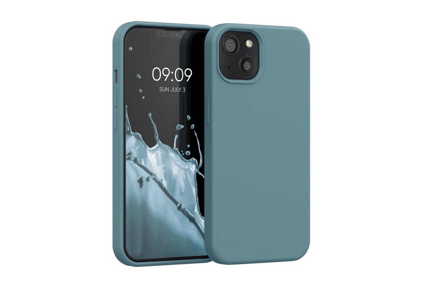 kwmobile Handyhülle Hülle für Apple iPhone 13, Hülle Silikon gummiert - Handyhülle - Handy Case Cover kwmobile Handyhülle Hülle für Apple iPhone 13, Hülle Silikon gummiert - Handyhülle - Handy Case Cover von kwmobile