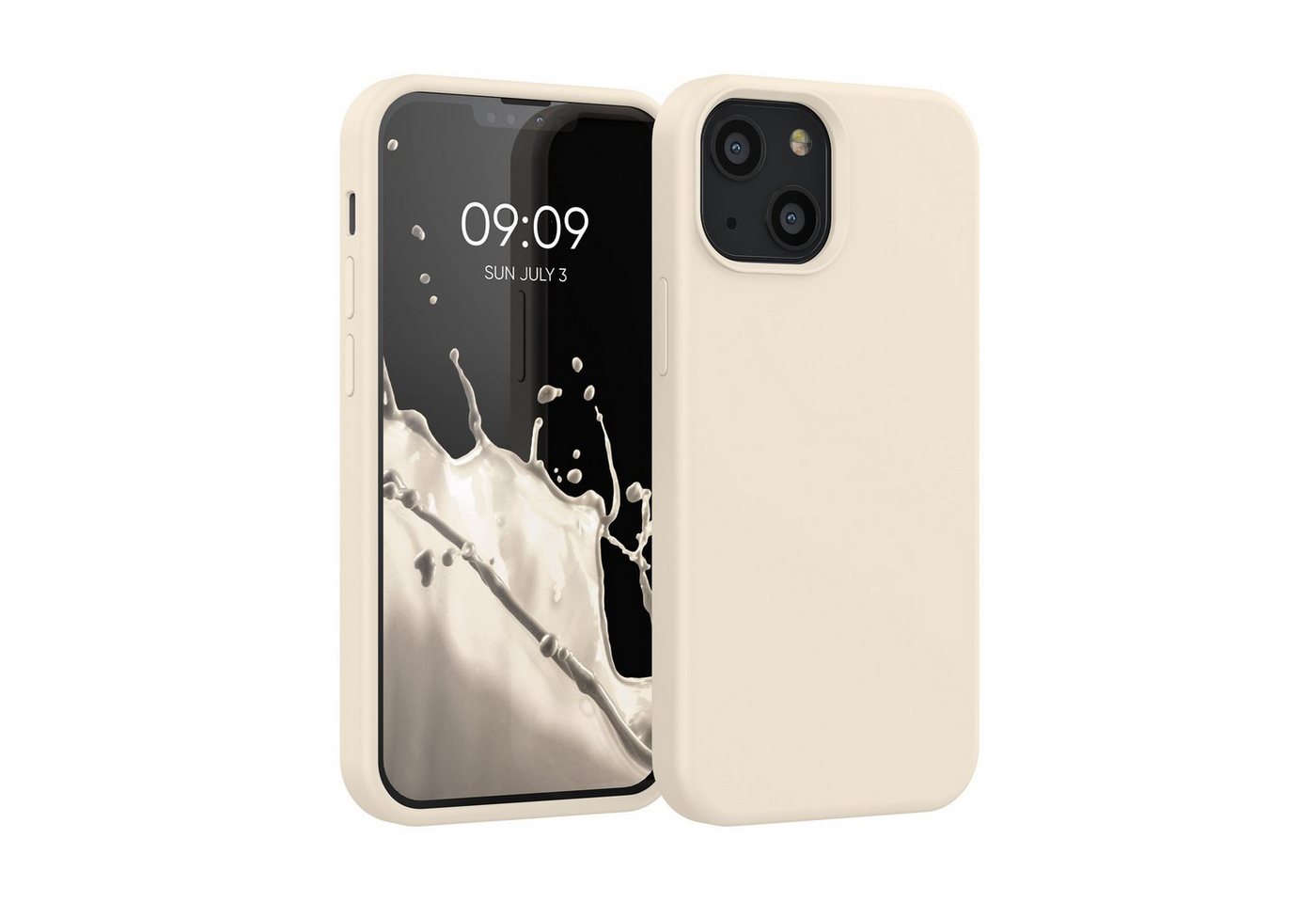 kwmobile Handyhülle Hülle für Apple iPhone 13 mini, Hülle Silikon gummiert - Handyhülle - Handy Case Cover kwmobile Handyhülle Hülle für Apple iPhone 13 mini, Hülle Silikon gummiert - Handyhülle - Handy Case Cover von kwmobile