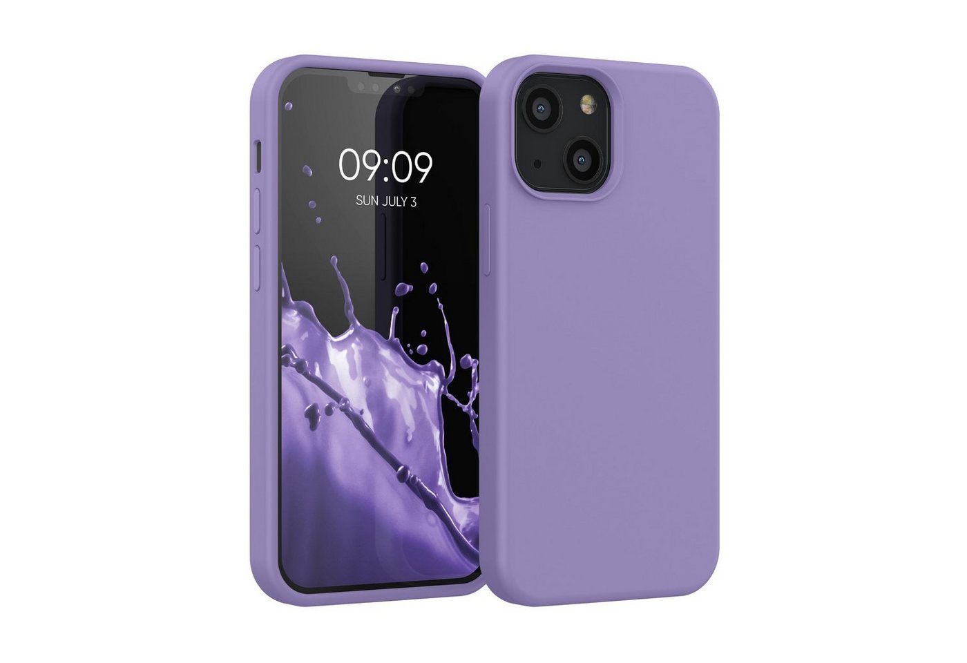 kwmobile Handyhülle Hülle für Apple iPhone 13 mini, Hülle Silikon gummiert - Handyhülle - Handy Case Cover von kwmobile