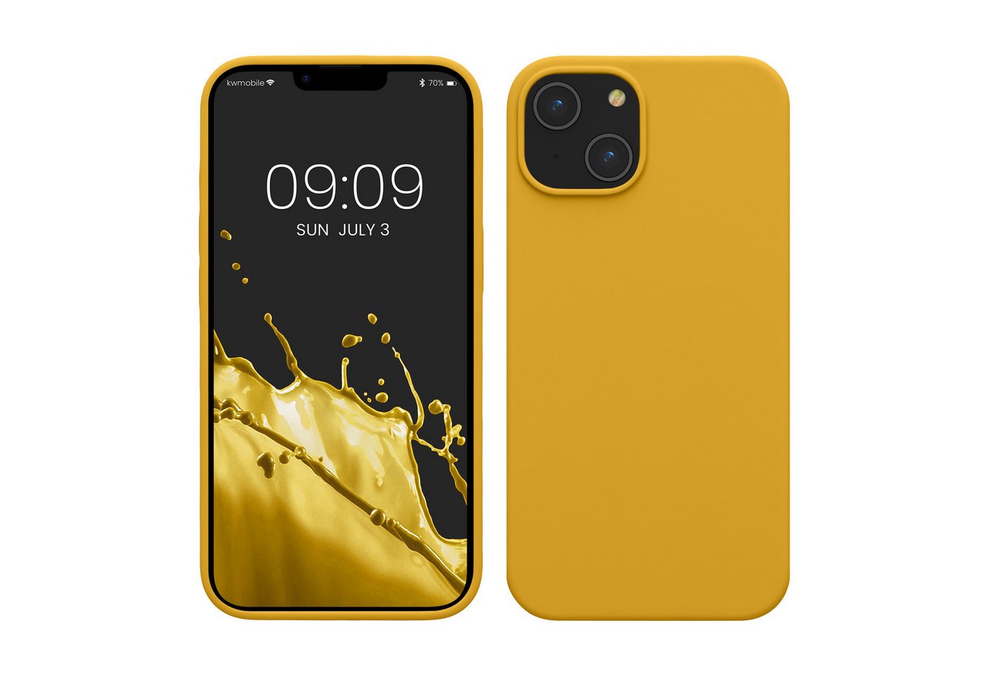 kwmobile Handyhülle Hülle für Apple iPhone 14, Hülle Silikon gummiert - Handyhülle - Handy Case Cover kwmobile Handyhülle Hülle für Apple iPhone 14, Hülle Silikon gummiert - Handyhülle - Handy Case Cover von kwmobile