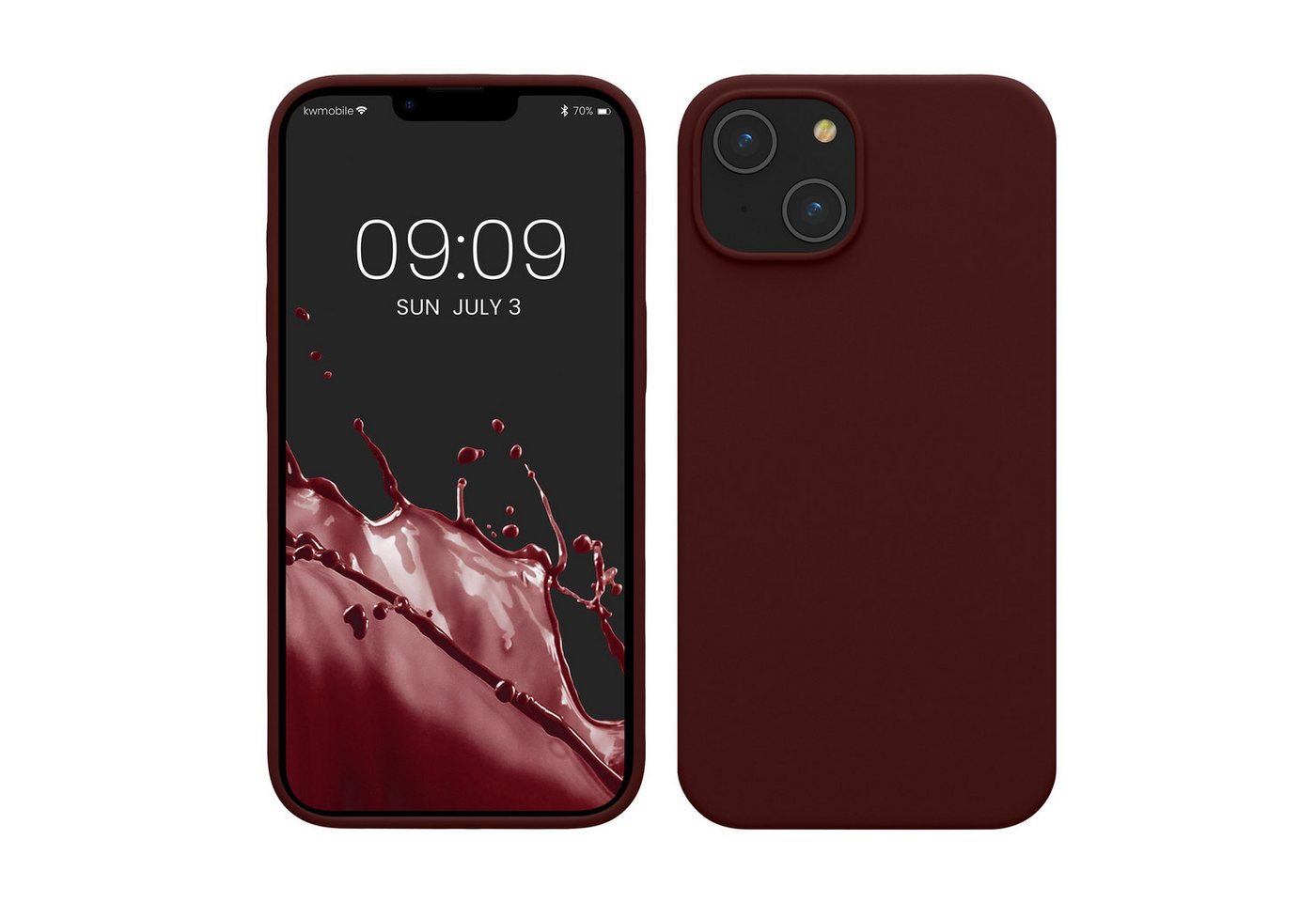 kwmobile Handyhülle Hülle für Apple iPhone 14, Hülle Silikon gummiert - Handyhülle - Handy Case Cover kwmobile Handyhülle Hülle für Apple iPhone 14, Hülle Silikon gummiert - Handyhülle - Handy Case Cover von kwmobile
