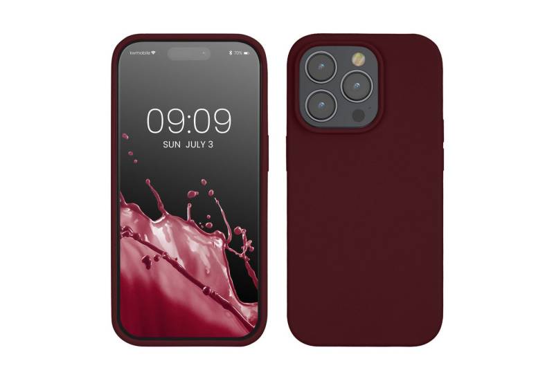 kwmobile Handyhülle Hülle für Apple iPhone 14 Pro, Hülle Silikon gummiert - Handyhülle - Handy Case Cover von kwmobile