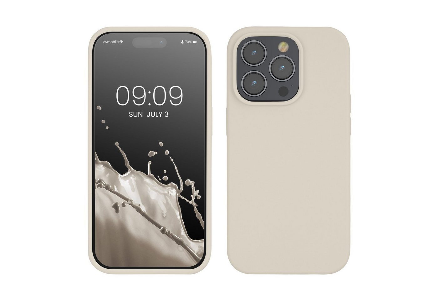 kwmobile Handyhülle Hülle für Apple iPhone 14 Pro, Hülle Silikon gummiert - Handyhülle - Handy Case Cover kwmobile Handyhülle Hülle für Apple iPhone 14 Pro, Hülle Silikon gummiert - Handyhülle - Handy Case Cover von kwmobile