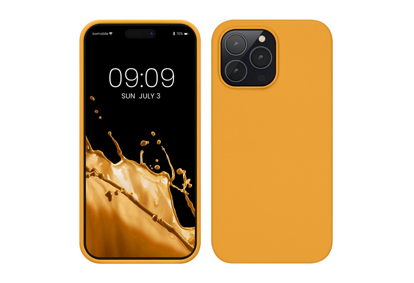 kwmobile Handyhülle Hülle für Apple iPhone 14 Pro Max, Hülle Silikon gummiert - Handyhülle - Handy Case Cover kwmobile Handyhülle Hülle für Apple iPhone 14 Pro Max, Hülle Silikon gummiert - Handyhülle - Handy Case Cover von kwmobile