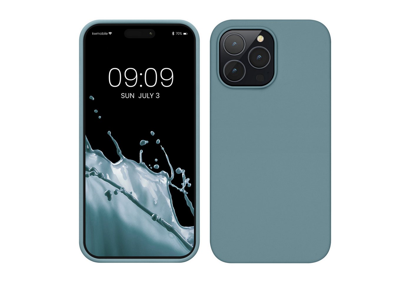 kwmobile Handyhülle Hülle für Apple iPhone 14 Pro Max, Hülle Silikon gummiert - Handyhülle - Handy Case Cover kwmobile Handyhülle Hülle für Apple iPhone 14 Pro Max, Hülle Silikon gummiert - Handyhülle - Handy Case Cover von kwmobile